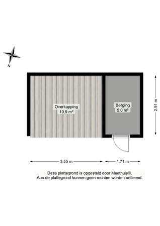 Floorplan - Het Logement 3, 9363 KM Marum